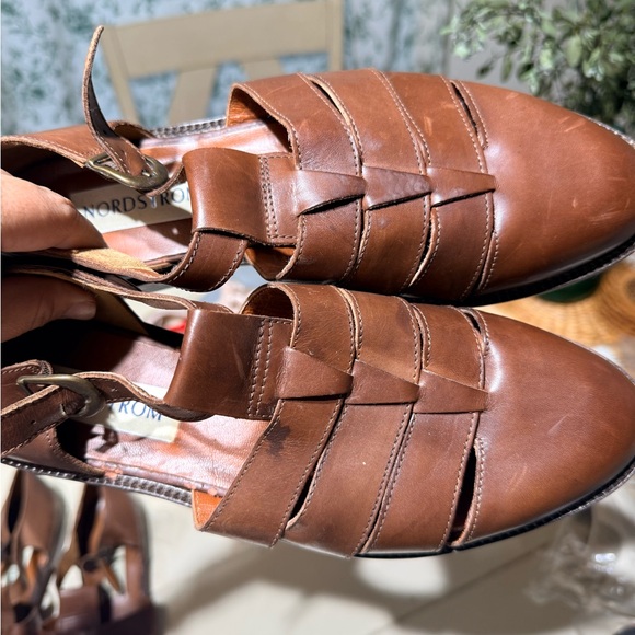 Nordstrom Men's Tan Leather Loafers - Picture 5 of 6
